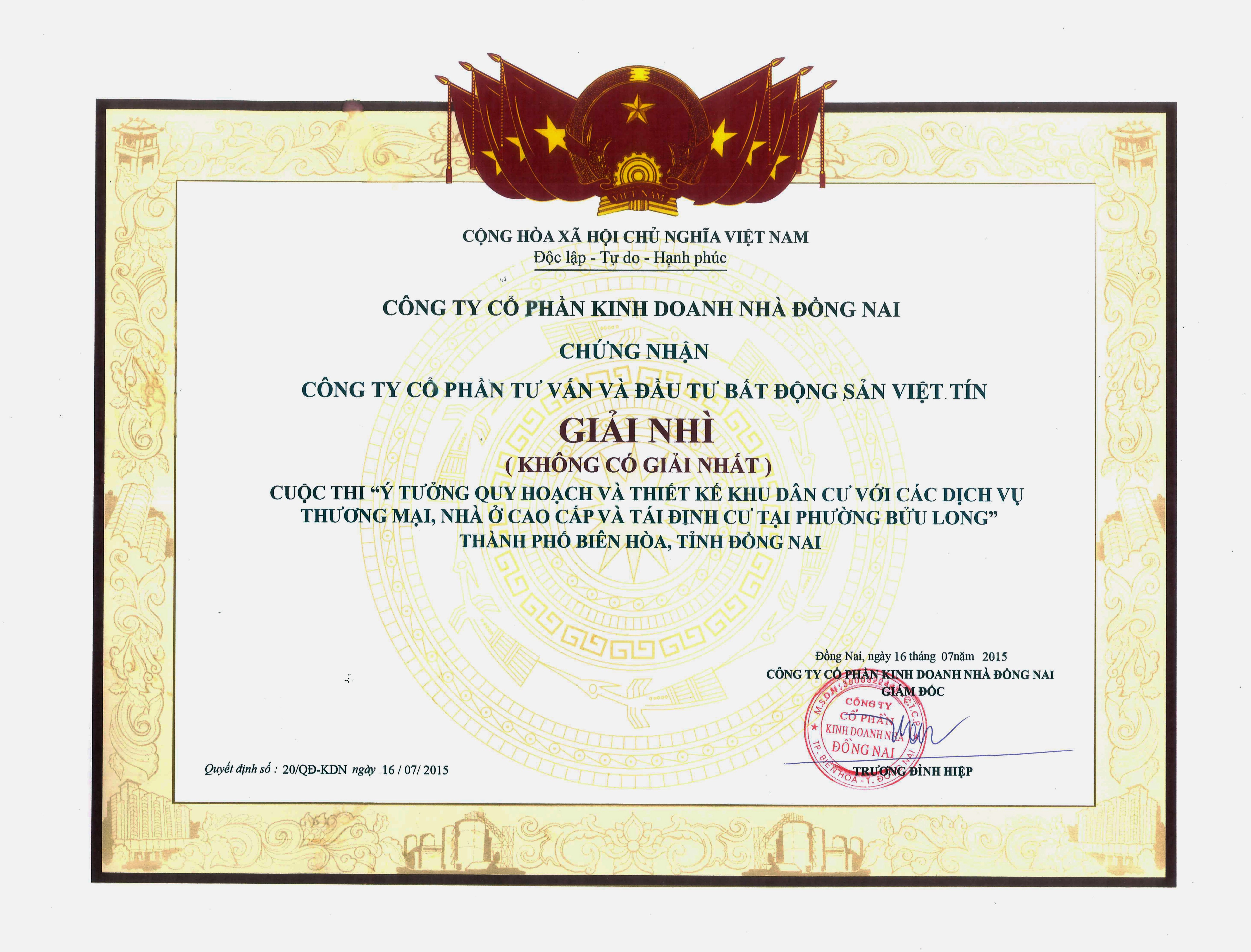 Khu dân cư Bửu Long